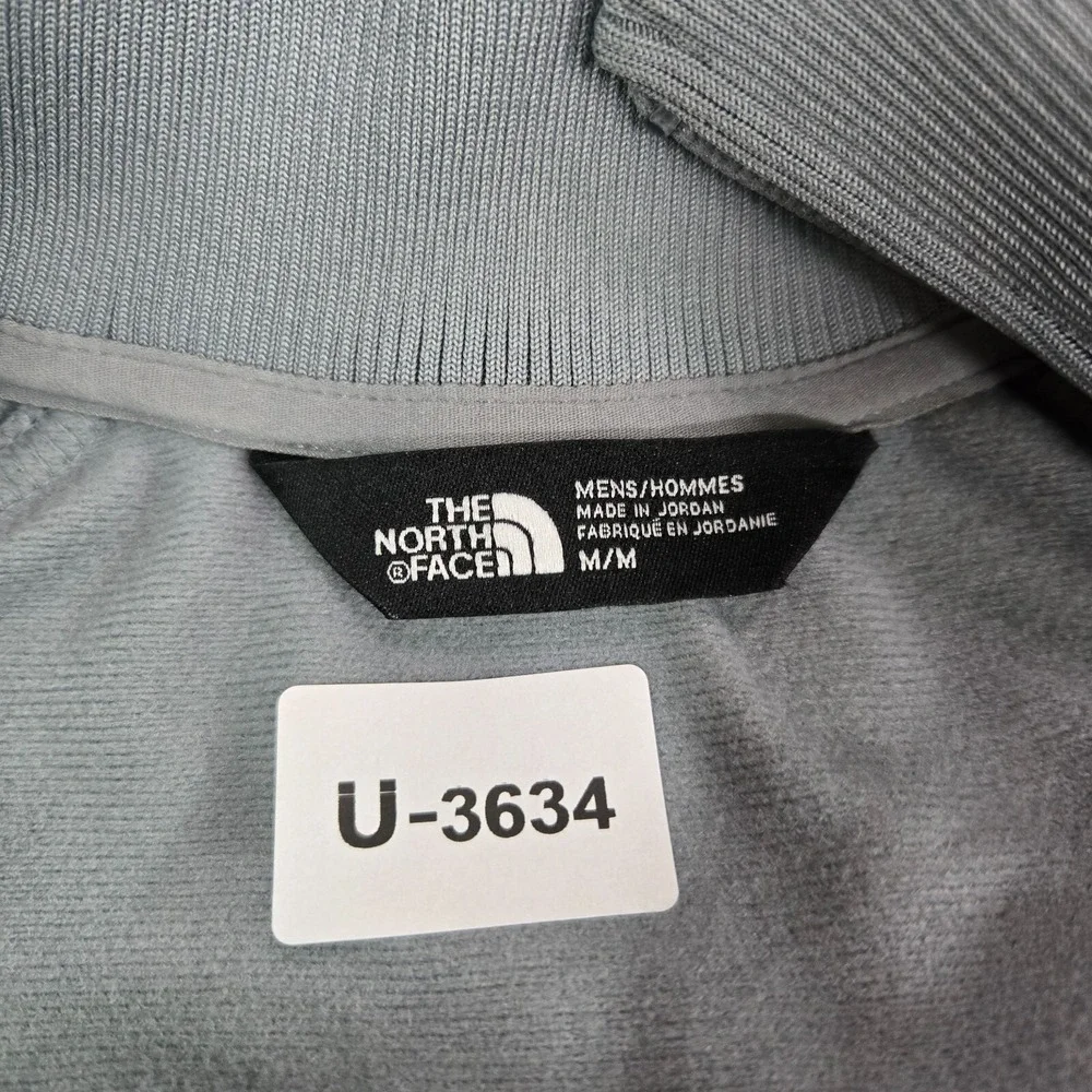 The North Face‎ Men Jacket Medium Blue Colorblock Pockets Full Zip Mock Neck